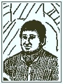 チャールズ・ハーシュティック（士官候補生）の顔スケッチ - Return of the Obra Dinn 登場人物