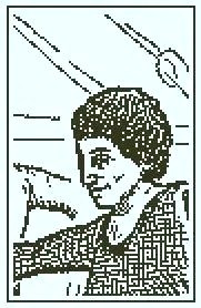 エミリー・ジャクソン（乗客）の顔スケッチ - Return of the Obra Dinn 登場人物