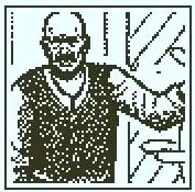 フィンリー・ドルトン操舵手の顔スケッチ - Return of the Obra Dinn 登場人物