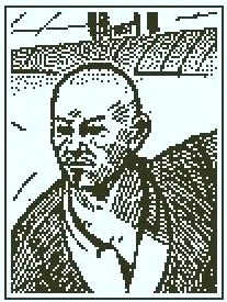 ホァン・リー（檣楼員）の顔スケッチ - Return of the Obra Dinn 登場人物