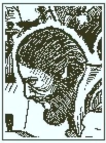 レオニード・ヴォルコフ（檣楼員）の顔スケッチ - Return of the Obra Dinn 登場人物