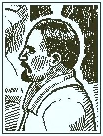 マーカス・ギブズ船匠助手の顔スケッチ - Return of the Obra Dinn 登場人物