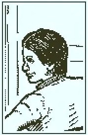 ジェーン・バード嬢（乗客）の顔スケッチ - Return of the Obra Dinn 登場人物