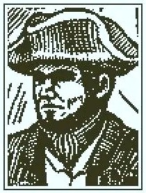 ウィリアム・ホスカット一等航海士の顔スケッチ - Return of the Obra Dinn 登場人物